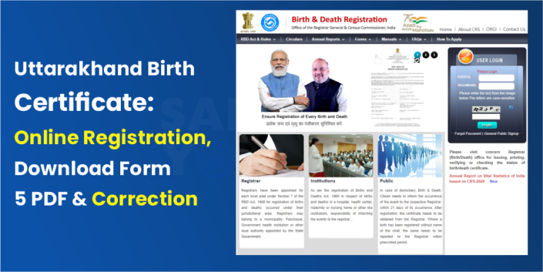 HOW TO MAKE BIRTH CERTIFICATE IN UTTARAKHAND visual data 6