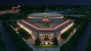 Sansad Bhawan Parliament New Building Update 4 300x168