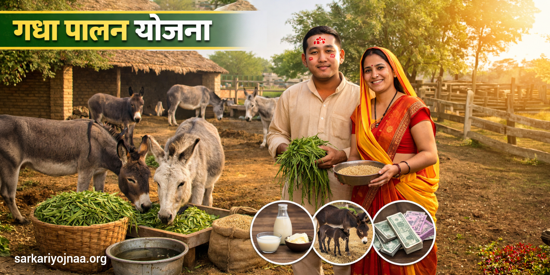 गधा पालन योजना: एक लाभकारी पशुपालन व्यवसाय